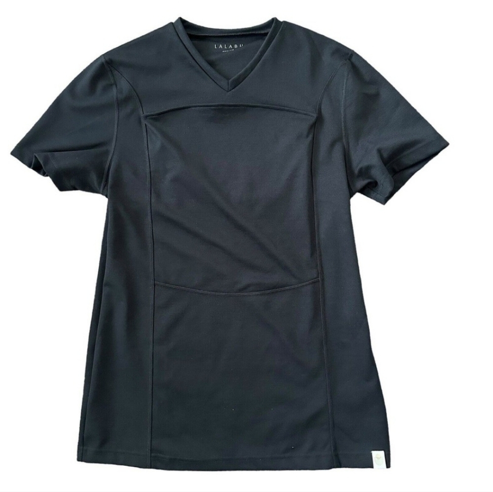 Mens Lalabu Kangaroo Shirt Medium Black Excellent